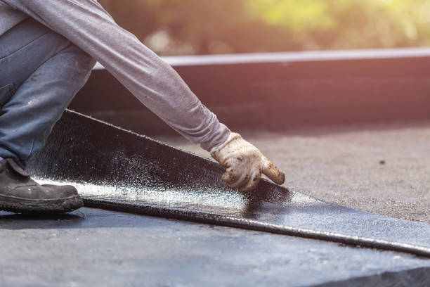 Professional Emergency Waterproofing technician working in Saint Paris, OH